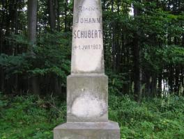 Pomník lesníka Jana Schuberta